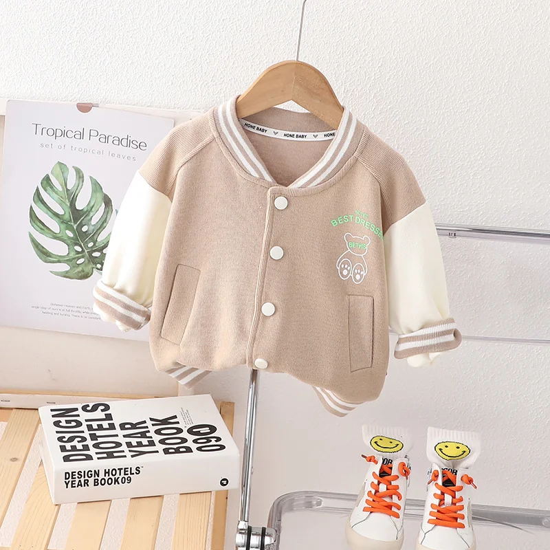 Chaqueta caqui infantil