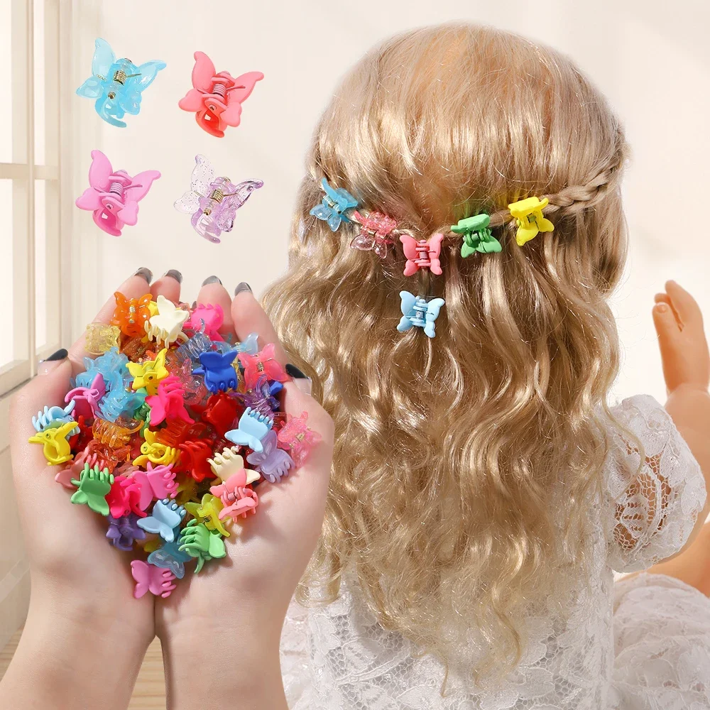Pinzas mariposa coloridas para pelo de niña – Suaves y seguras - imagen 2