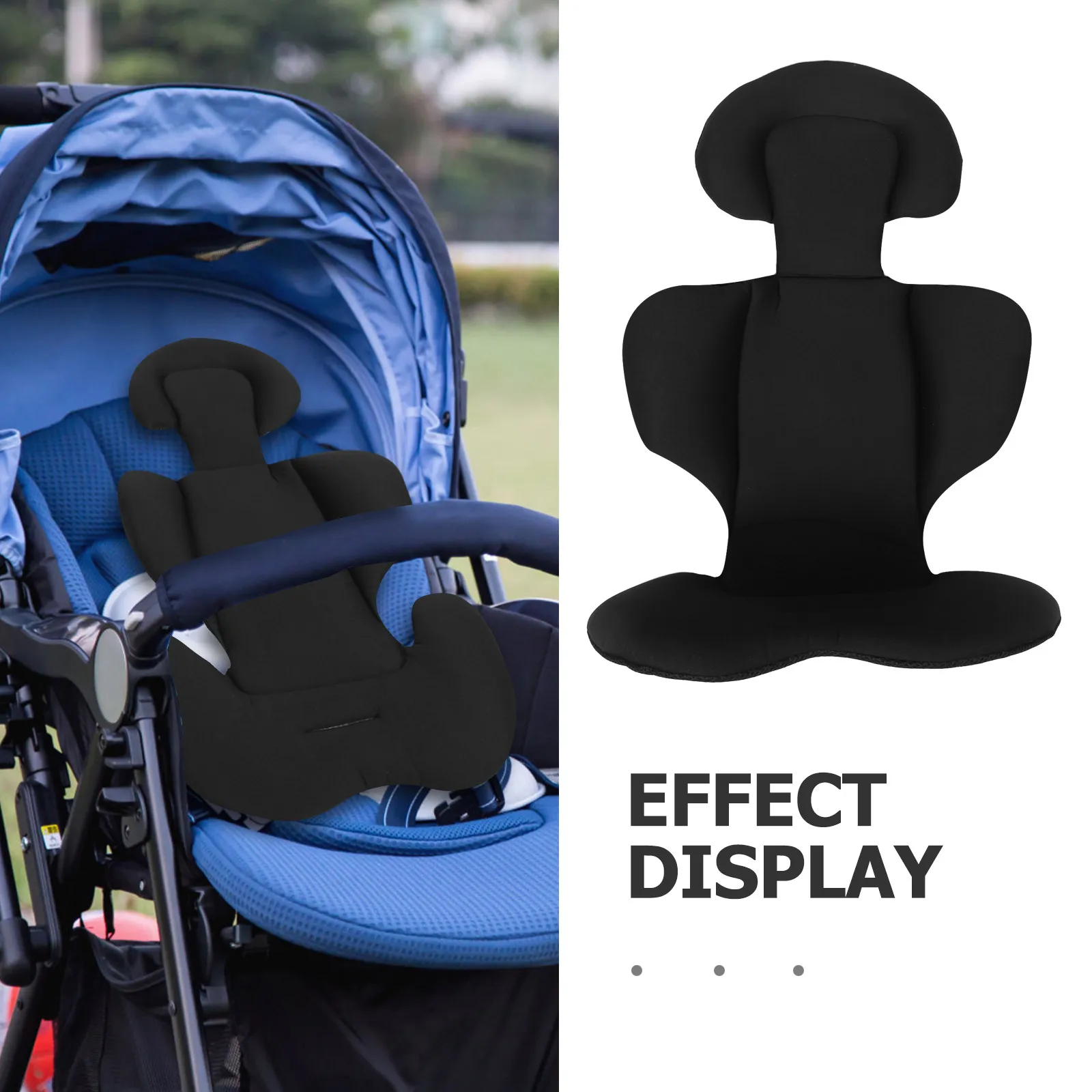 Forro universal para cochecito con cojín insertable de bebé - imagen 5