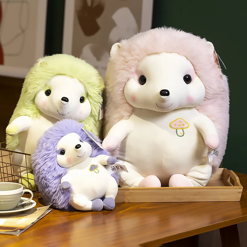 Peluche de erizo adorable para regalo de cumpleaños