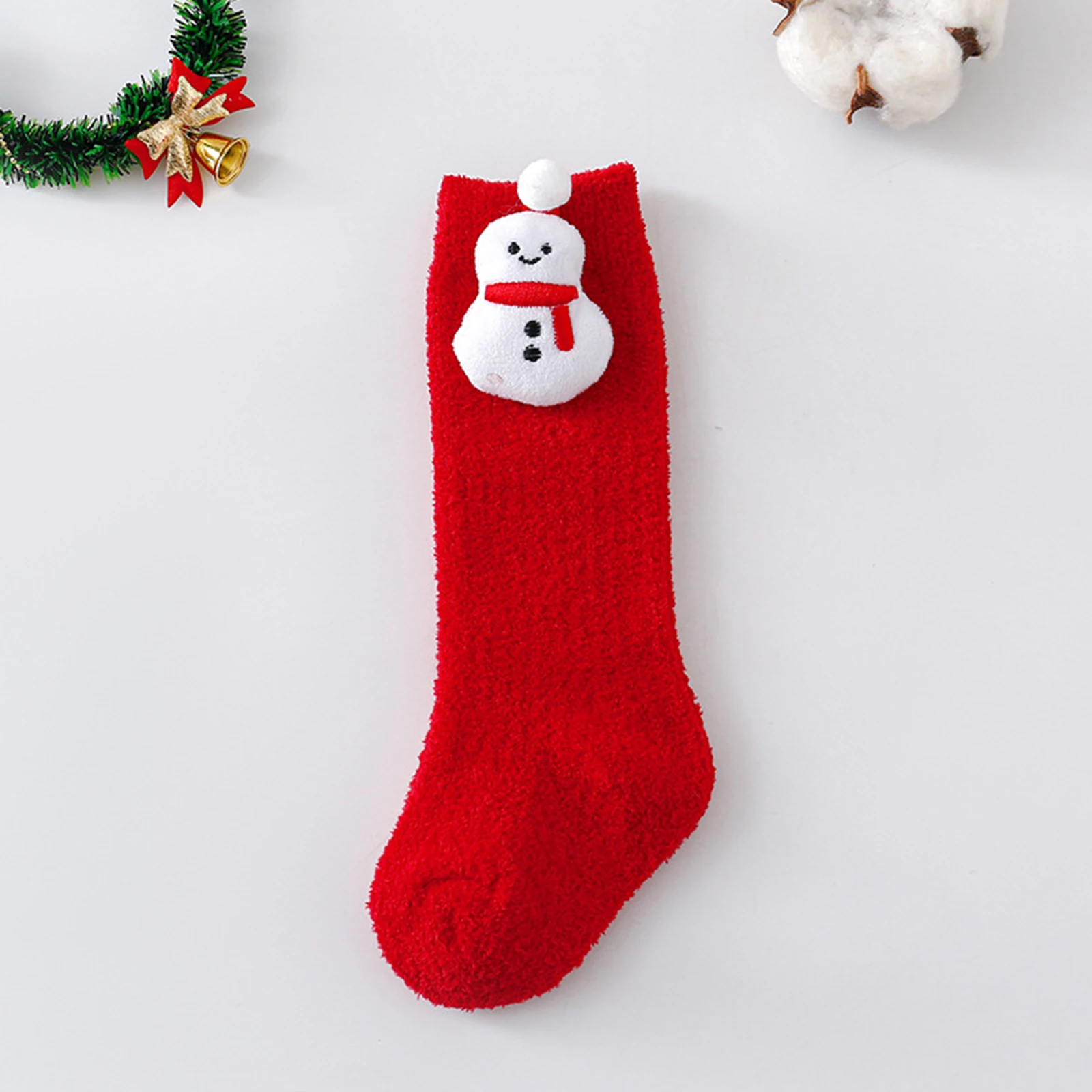 Calcetines navideños 3D con dibujos animados para niños - imagen 2