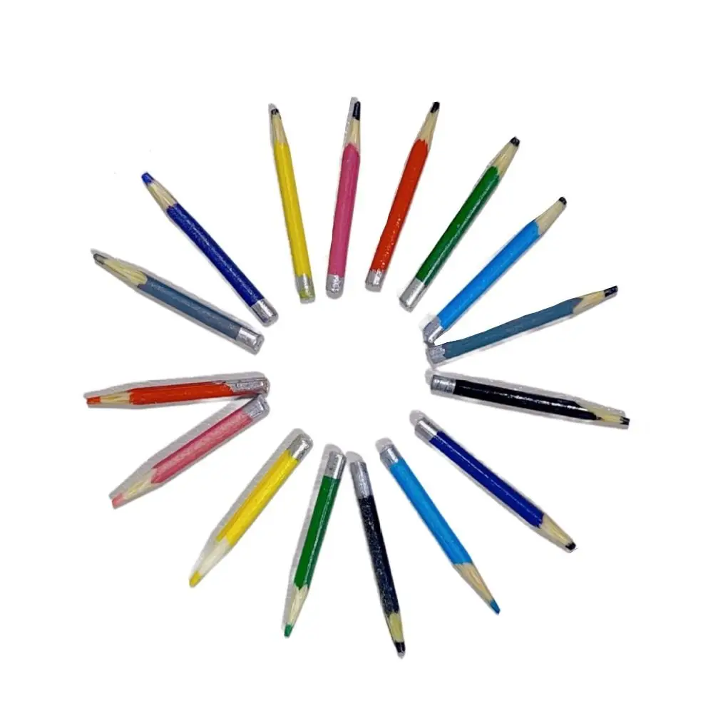 Lápices de colores para casa de muñecas – juego mini escritura