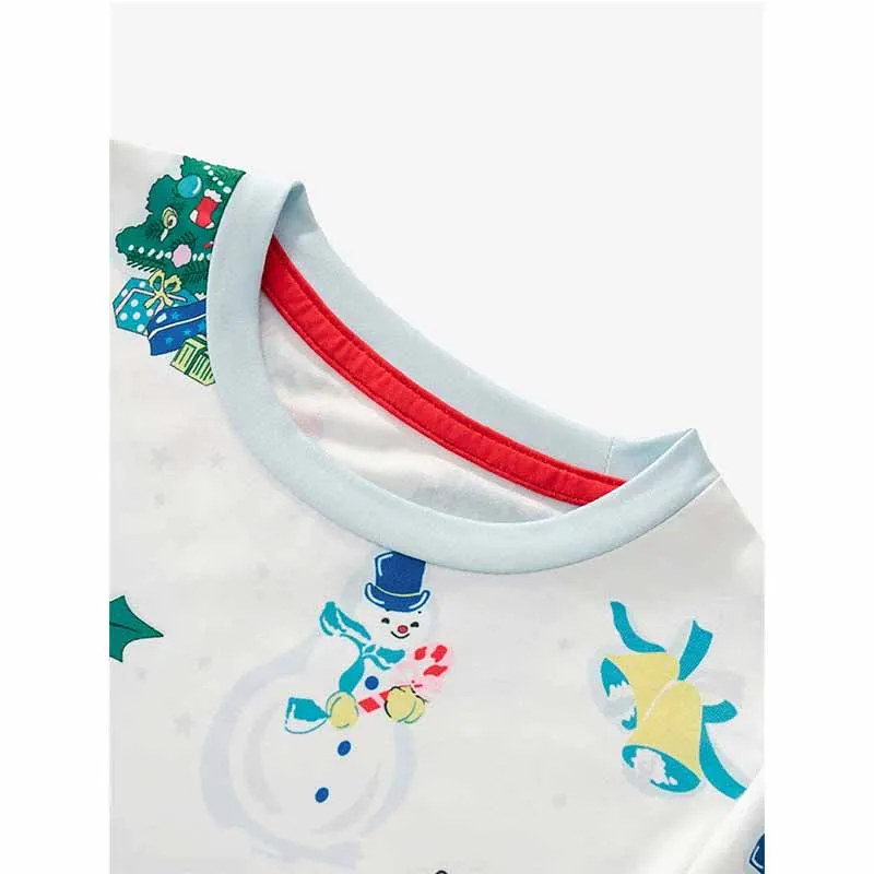 Pijama infantil de manga larga con motivos navideños para niño - imagen 5