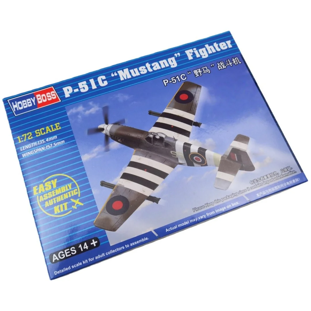 Maqueta de avión Trumpeter P-51C Mustang de plástico para montar