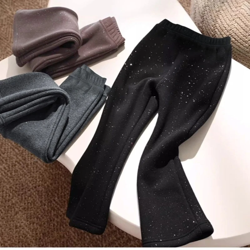 Leggings térmicos con forro polar para niñas – invierno cálido - imagen 5