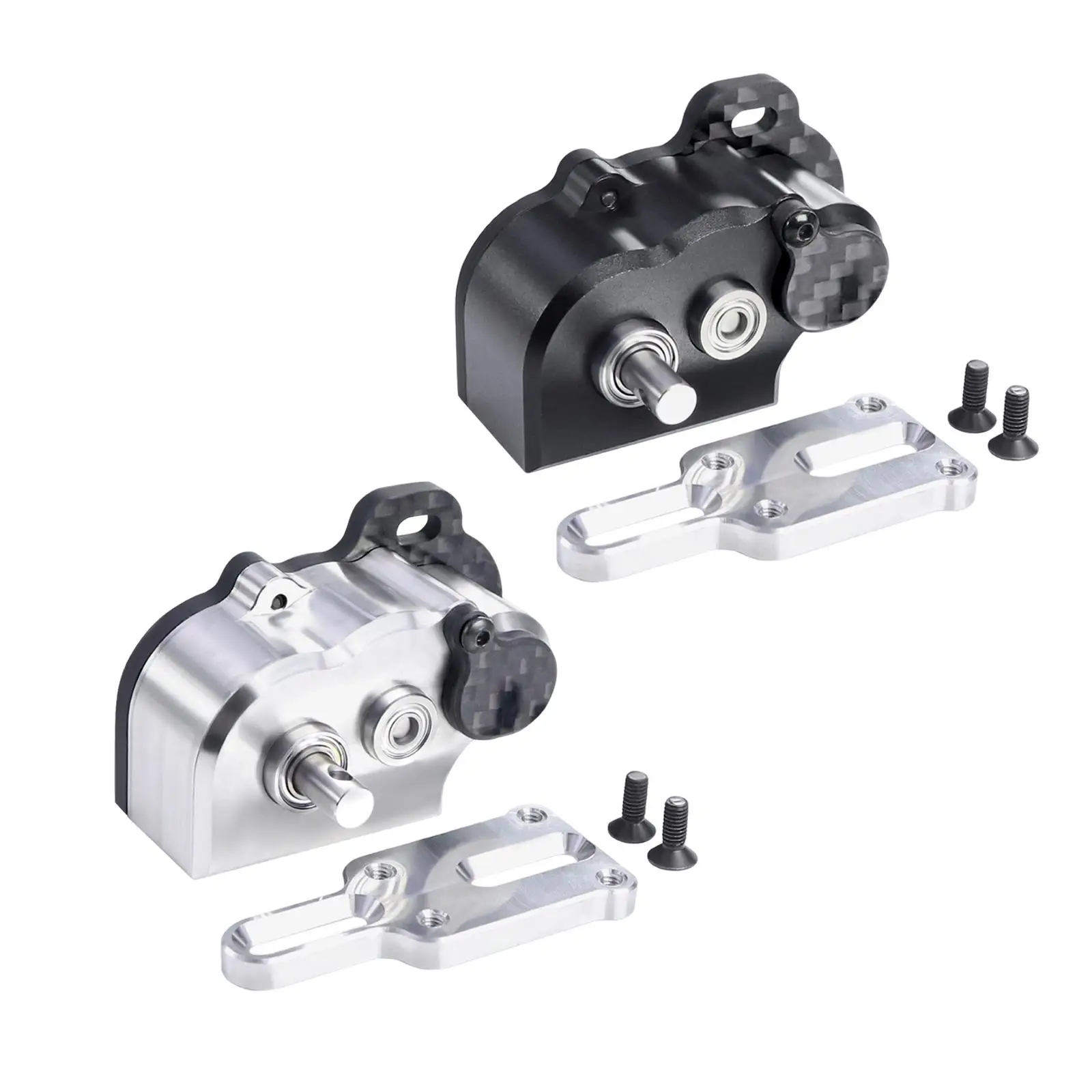Caja de cambios ligera de aluminio CNC para crawler RC SCX - imagen 4