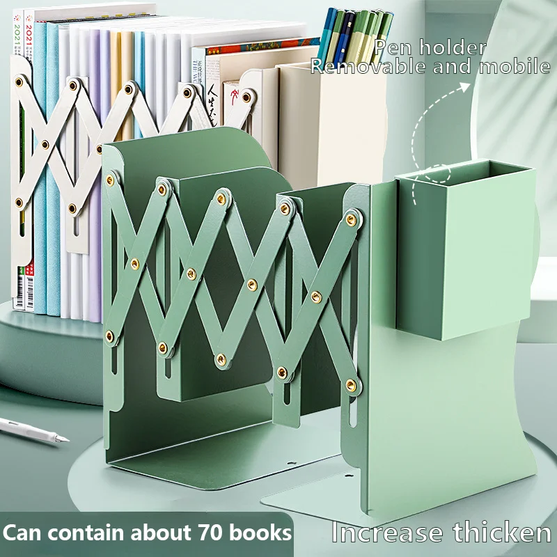 Organizador de escritorio infantil ajustable con caja para bolígrafos - imagen 2
