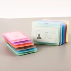 Organizador de tarjetas transparente sin cordón para niños