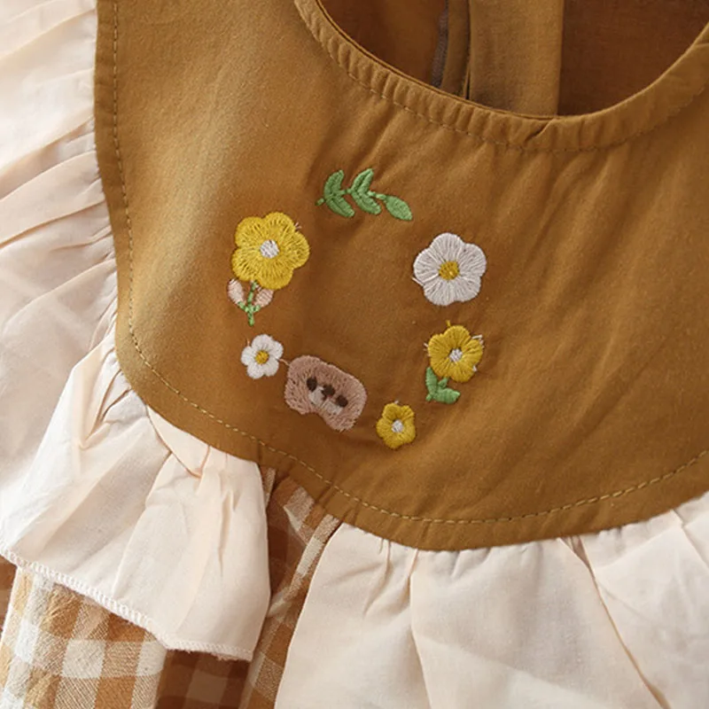Vestido de verano de algodón sin mangas estilo coreano para niña - imagen 4