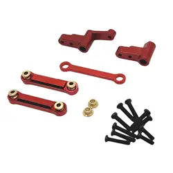 Componentes de dirección RC en aluminio para coches y crawlers