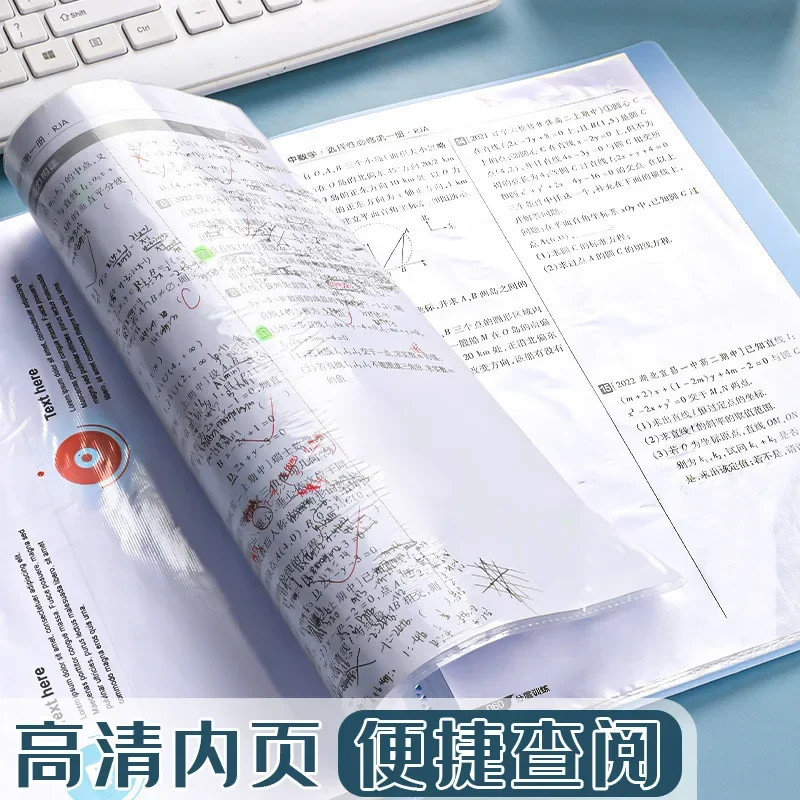 Carpeta A4 transparente organizadora con bolsa para documentos - imagen 5