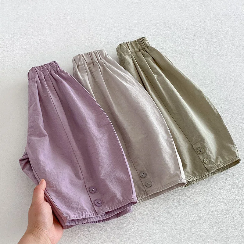 Pantalones de pierna ancha para niños 9M-5T