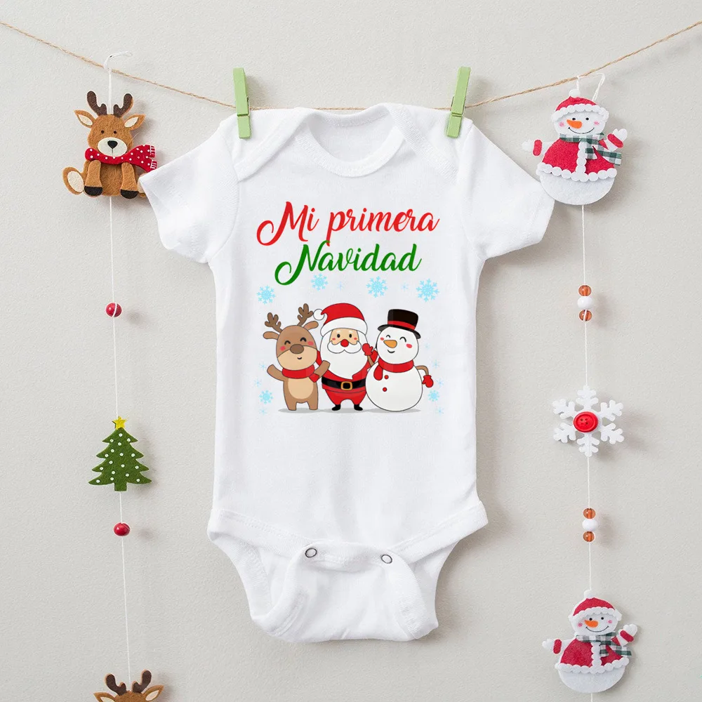 Body Primera Navidad para bebé recién nacido