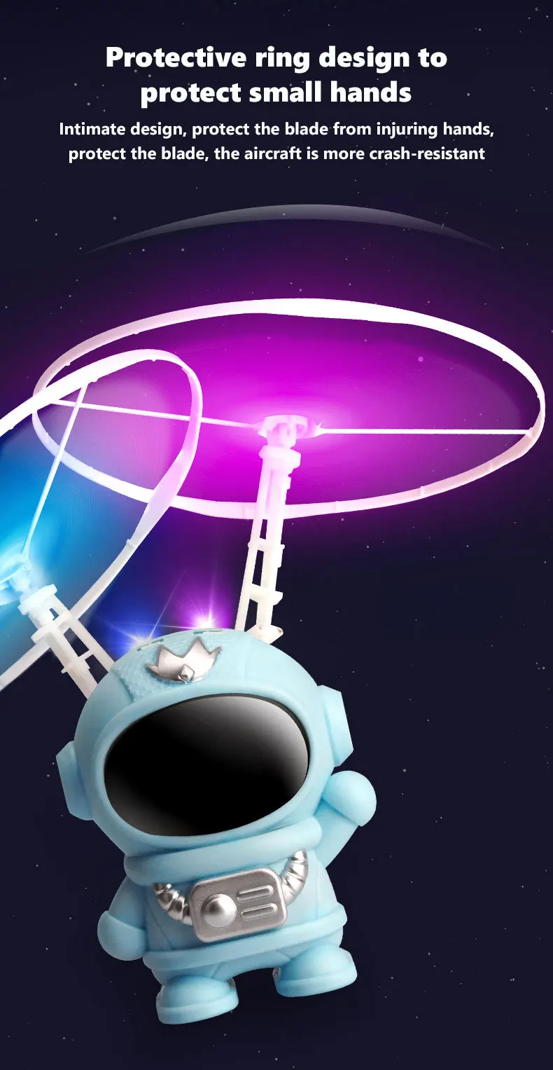 Dron OVNI con luces LED