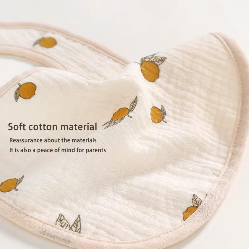 Babero de algodón para recién nacido – Suave y absorbente - imagen 5