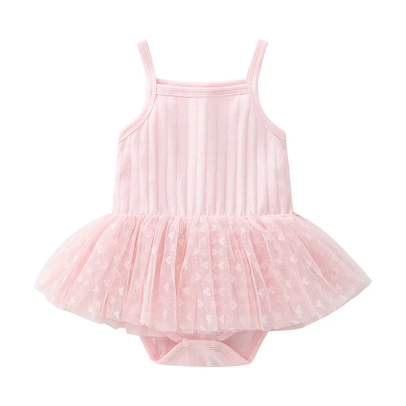 Conjunto de verano para niña: mono sin mangas y abrigo