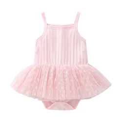 Conjunto de verano para niña: mono sin mangas y abrigo