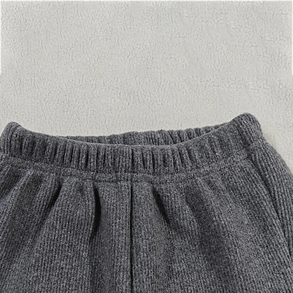 Mallas acampanadas de invierno para niñas con forro polar y cintura elástica - imagen 3