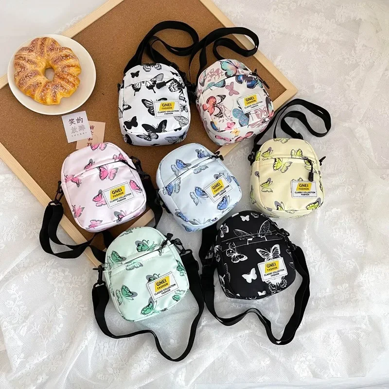 Mochila bandolera infantil mariposas mini para juguetes al aire libre - imagen 2