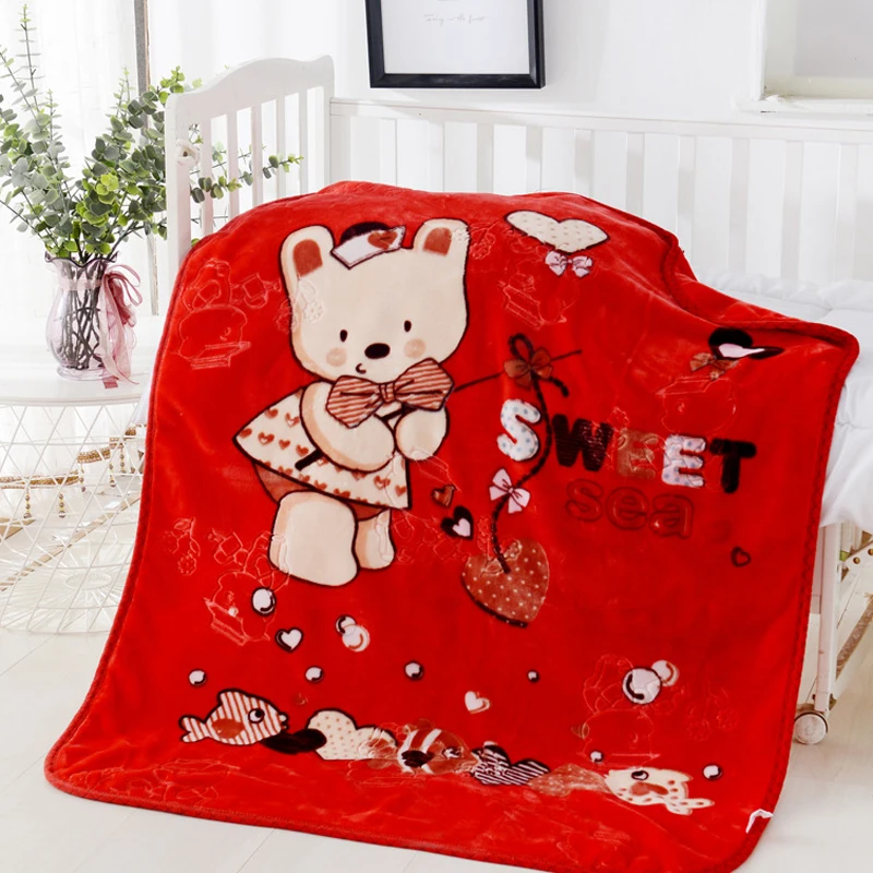 Manta cálida en habitación infantil