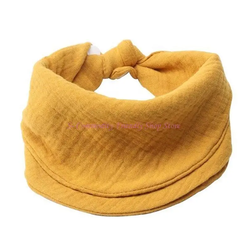 Babero toalla de gasa para bebé – Suave y absorbente - imagen 5