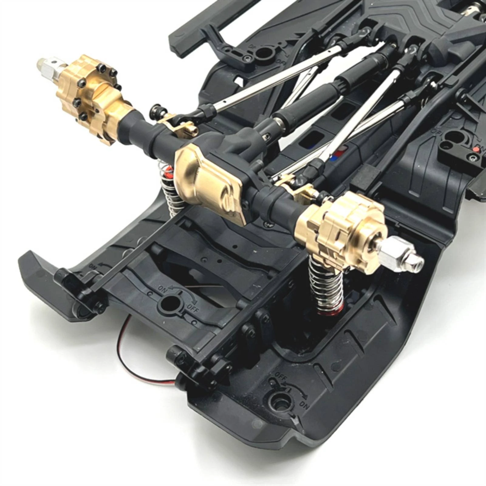 Copas de eje trasero de latón para coches RC, ajuste preciso y reforzadas - imagen 5