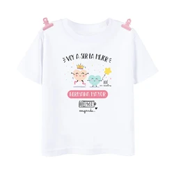 Camiseta para Hermana Mayor - Anuncio Bebé Niñas Verano Suave