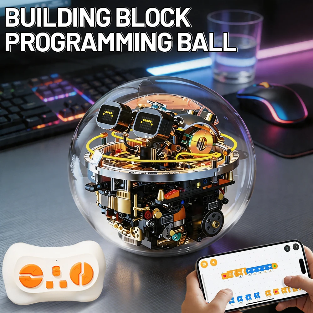 Bloques de construcción robot programable electrónico con control remoto - imagen 3