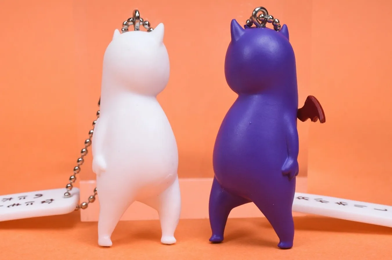 Kooriyama figura mini llavero de gato estilo kawaii con ballchain - imagen 2