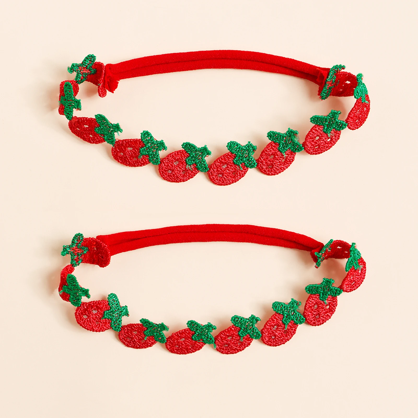 Diadema de nailon lisa para niña, color sólido - imagen 4