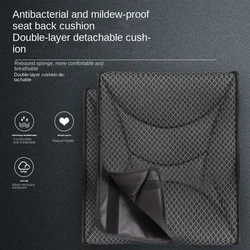 Carretilla portátil plegable para mayores que absorbe los golpes