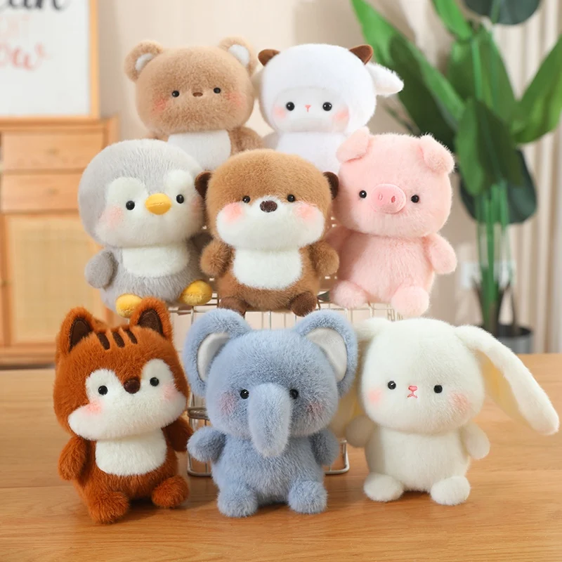 Peluche de animales sentado suave para bebés, regalo infantil - imagen 4