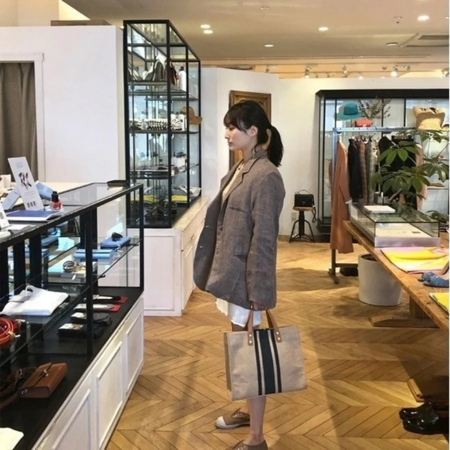 Bolsa maternal impermeable de lona – Práctica para el día a día - imagen 2