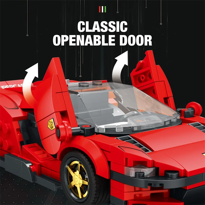 Coche deportivo de bloques para pequeños constructores - imagen 4
