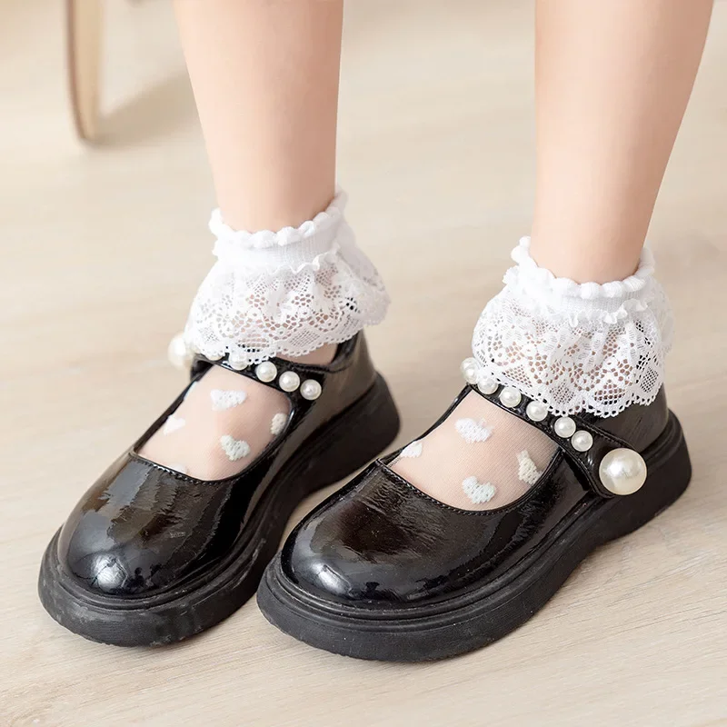 Calcetines tobilleros de verano para niña con diseño princesa - imagen 4