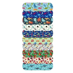 Tiritas infantiles adhesivas kawaii – Dinosaurios y coches