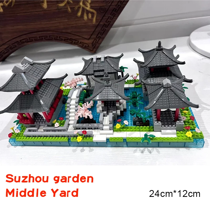 Modelo completado del jardín Suzhou