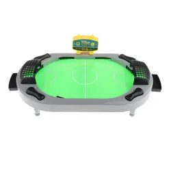 Futbolito de mesa portátil para niños, juego educativo deportivo