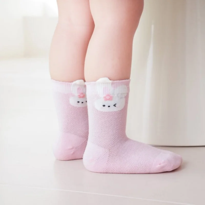 Calcetines de verano algodón suave con estampado unisex - imagen 2