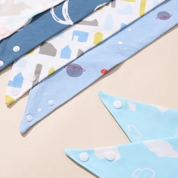Babero bandana impermeable de algodón – Suave y absorbente