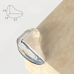 Protector de esquinas silicona transparente bebé
