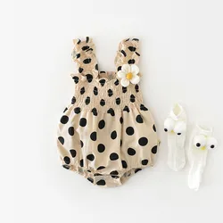 Body Milangel de lunares para bebé recién nacido – Verano