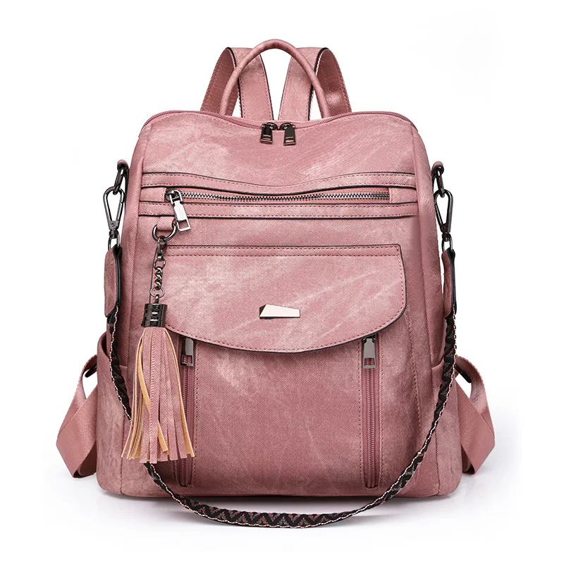 Bolso de hombro PU casual para mujer con estilo primaveral