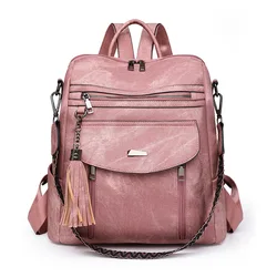 Bolso de hombro PU casual para mujer con estilo primaveral