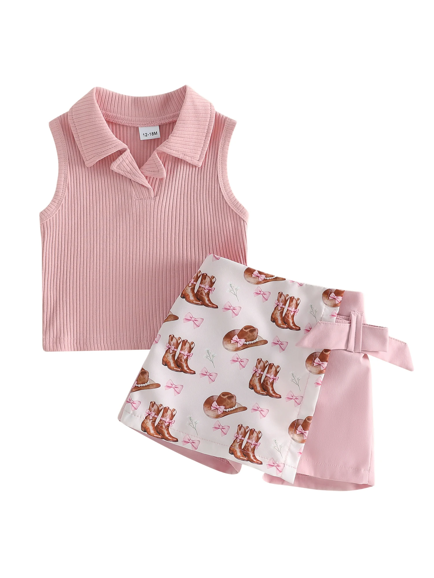 Conjunto verano niña - Vista frontal