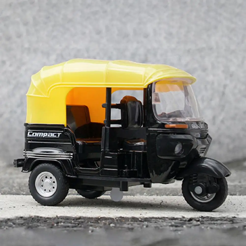 Triciclo infantil de aleación con luz y sonido, coche extraíble