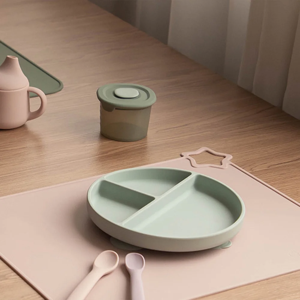 Mantel individual de silicona antideslizante para bebés y niños - imagen 2