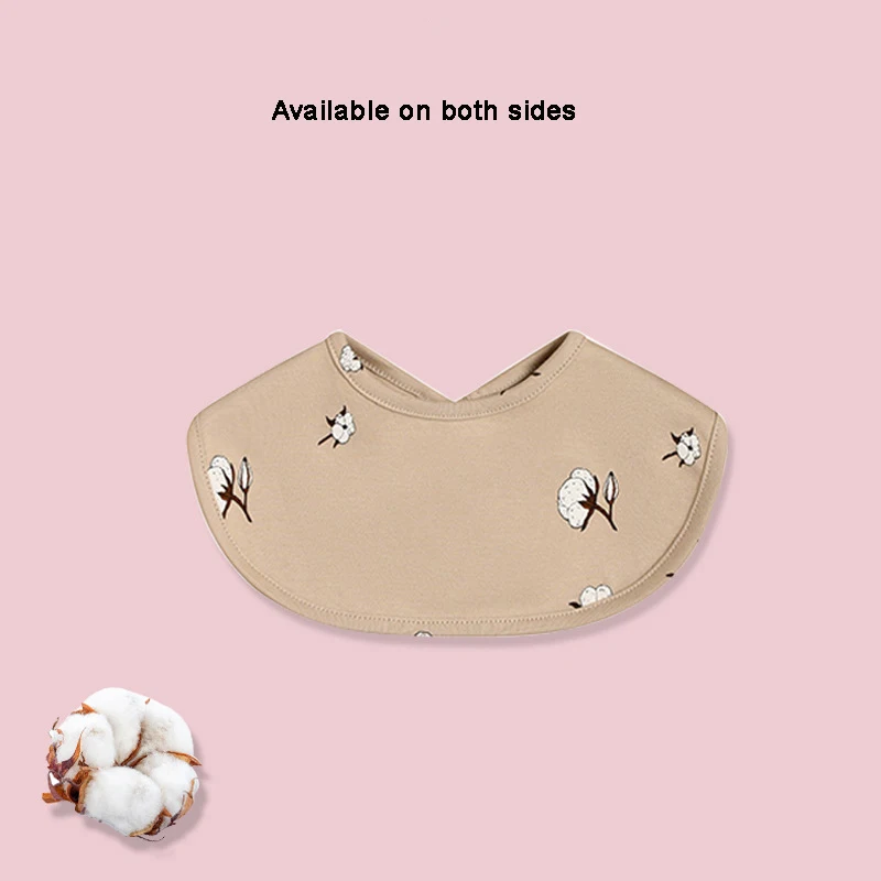 Baberos de algodón suave para bebés – toalla saliva y regurgitación - imagen 4
