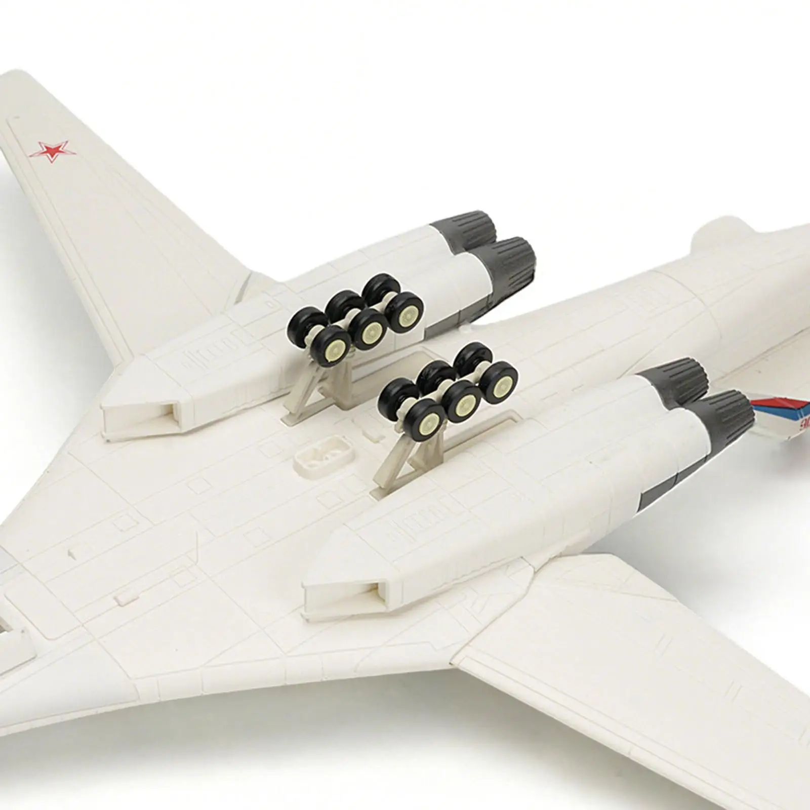 Kit de montaje Tu-160 retro, modelo de avión bombardero combate - imagen 3