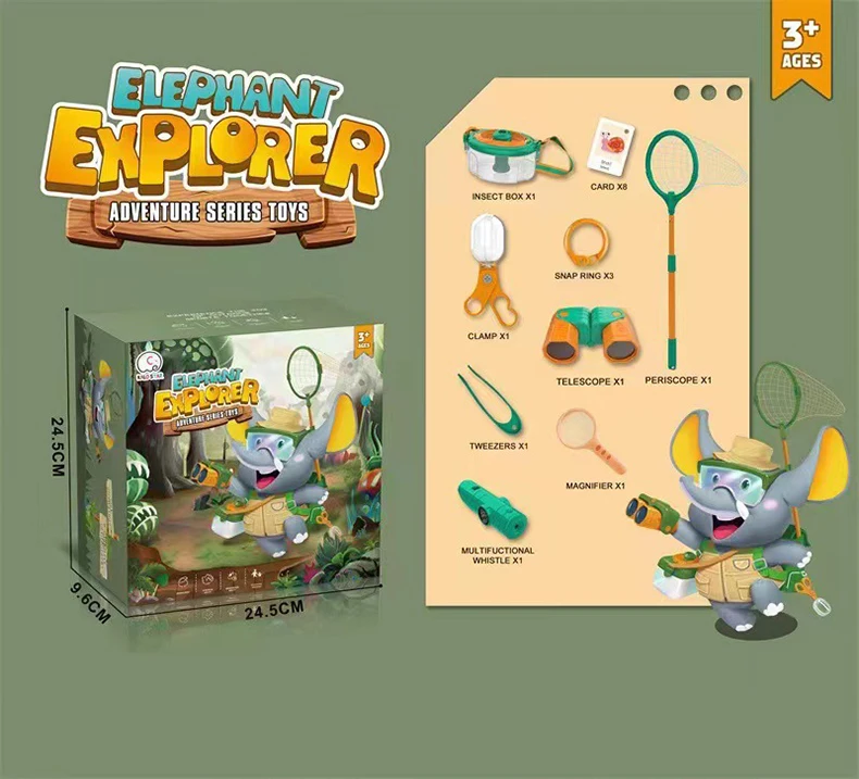 Kit para observar insectos con lupa y contenedor